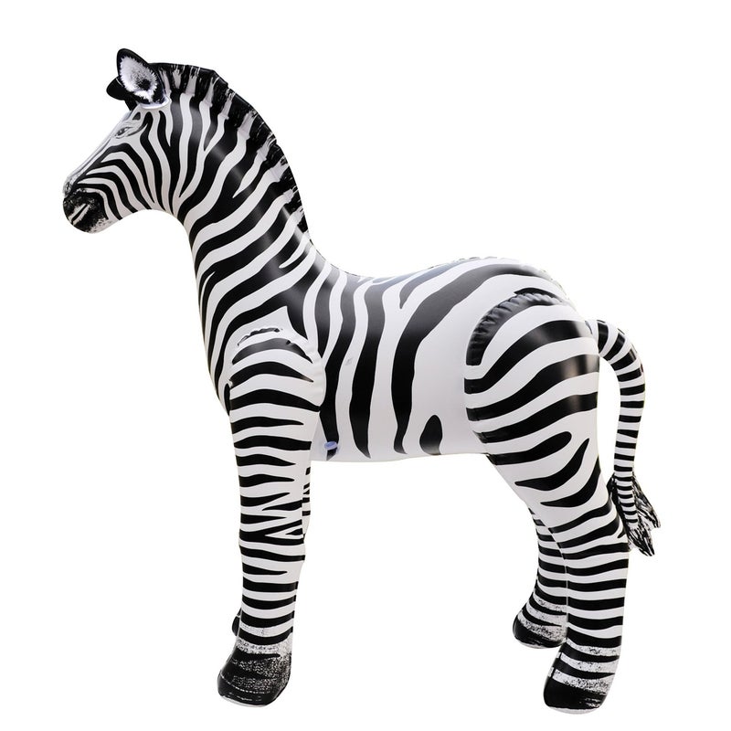Jet Creations an-ZEB3 Inflatable Zebra, 32" - Image 4